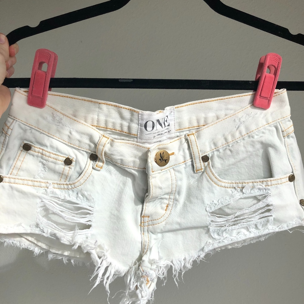 One Teaspoon Trash Whores Shorts